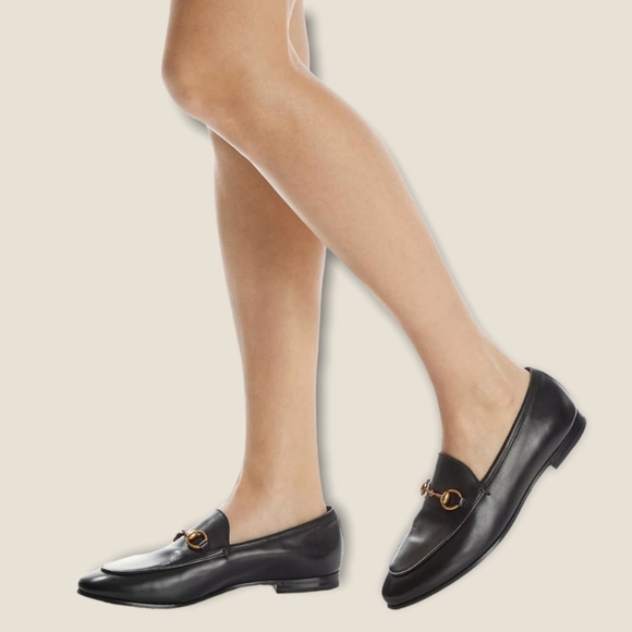 Gucci Shoes - Gucci Women's Jordaan Leather Loafers